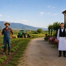 Η Ελλάδα χάνει αγρότες και κερδίζει σερβιτόρους